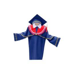 SKDA023 Customized Doctoral Cap Graduation Robe Design Embroidered Neckline Five-pointed Star Graduation Robe Center Children's Graduation Robe Primary School Graduation Robe Secondary School Graduation Robe SKDA023 Customized Doctoral Cap Graduation Robe Design Embroidered Neckline Five-pointed Star Graduation Robe Center Children's Graduation Robe Primary School Graduation Robe Secondary School Graduation Robe